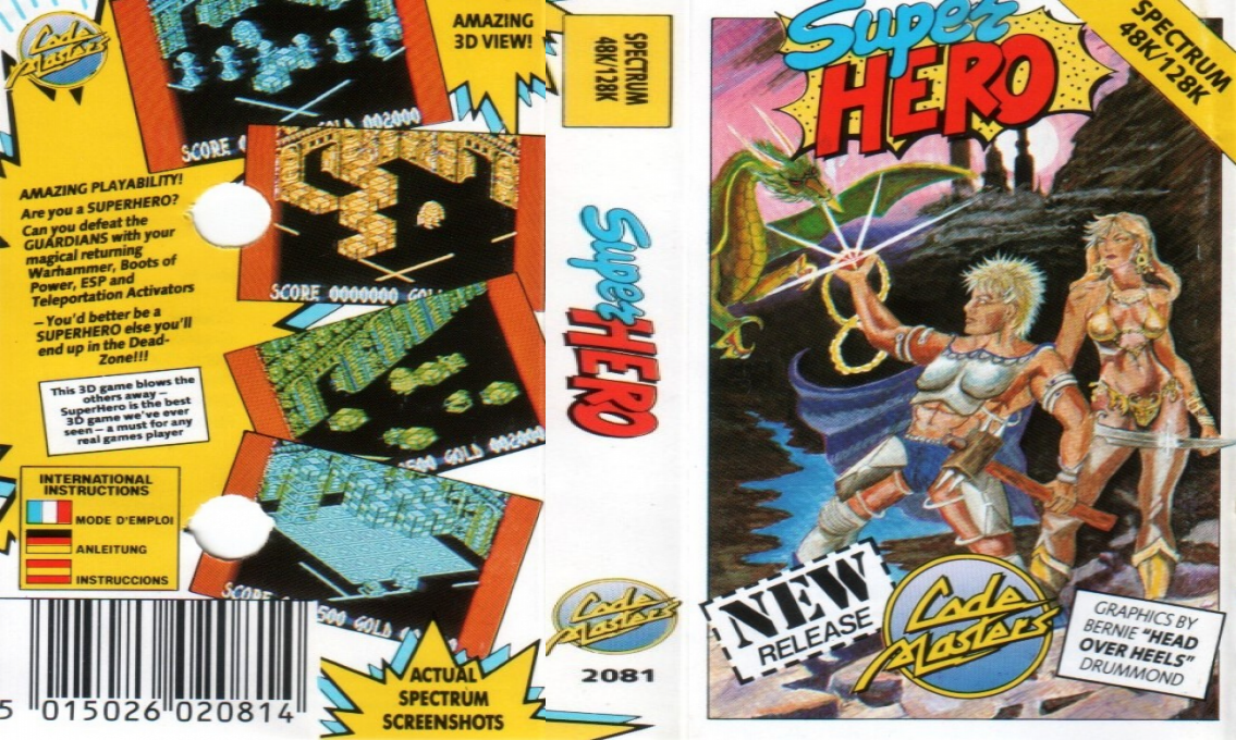 Super Hero — box-texture (EU)