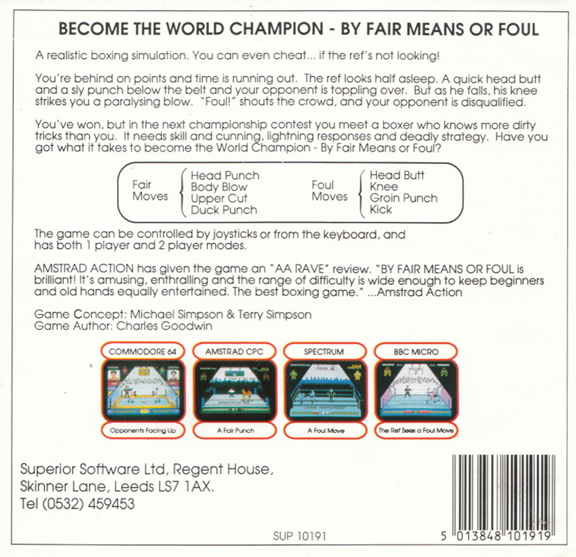 By Fair Means or Foul — box-2D-back (EU)