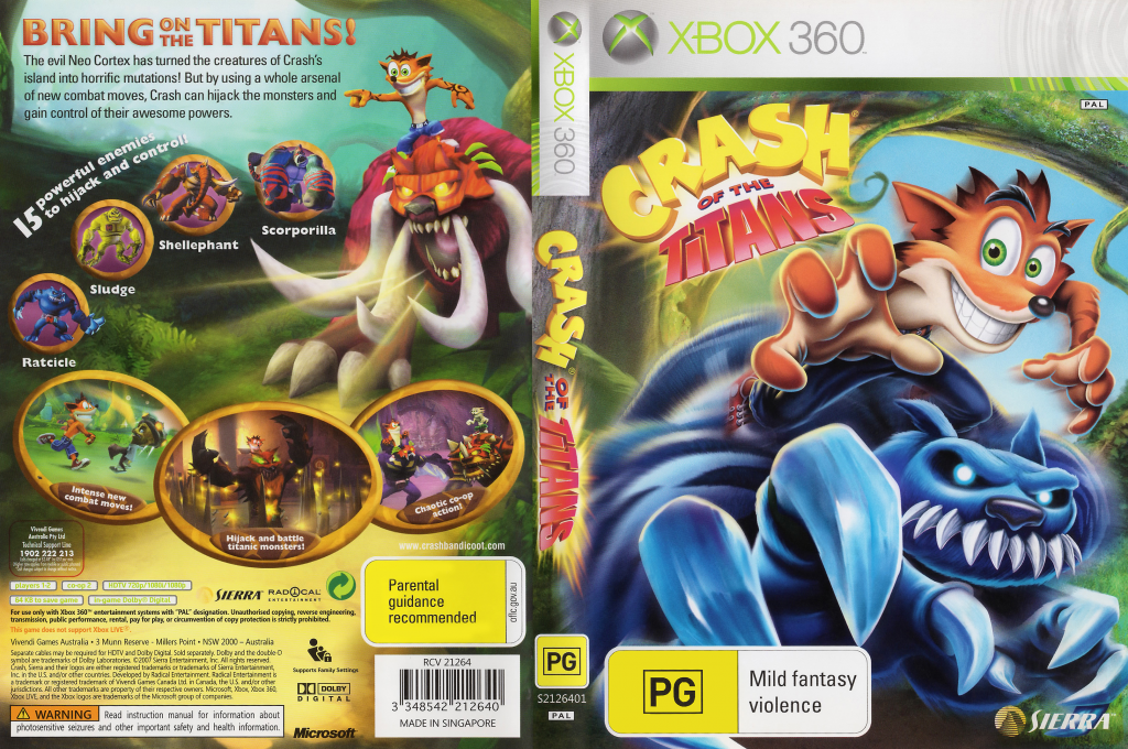 Clash of the Titans - The Videogame — box-texture (AU)