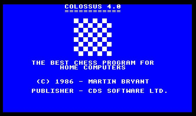 Colossus 4.0 - Chess — sstitle (WOR)