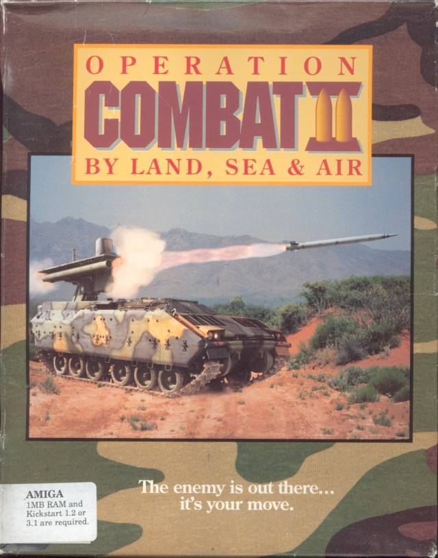 Operation Combat II - By Land, Sea and Air box art