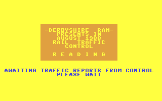 Rail Traffic Control : Reading — sstitle (WOR)