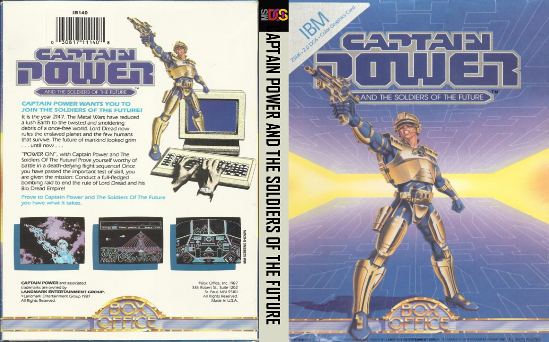 Captain Power And The Soldiers Of The Future — box-texture (US)