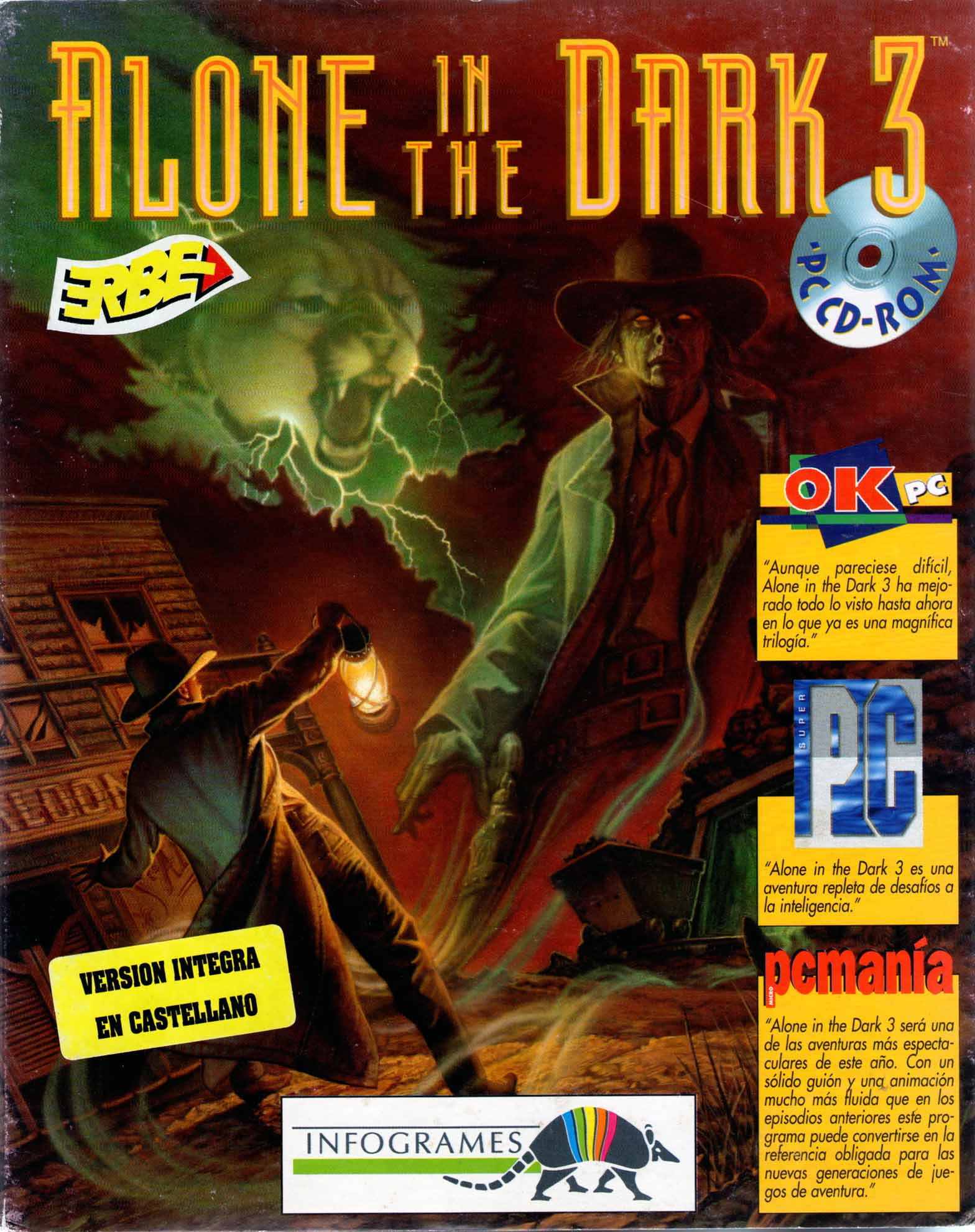 Alone In The Dark 3 — box-2D (SP)