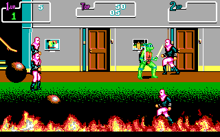 Teenage Mutant Ninja Turtles II: The Arcade Game — ss (WOR)