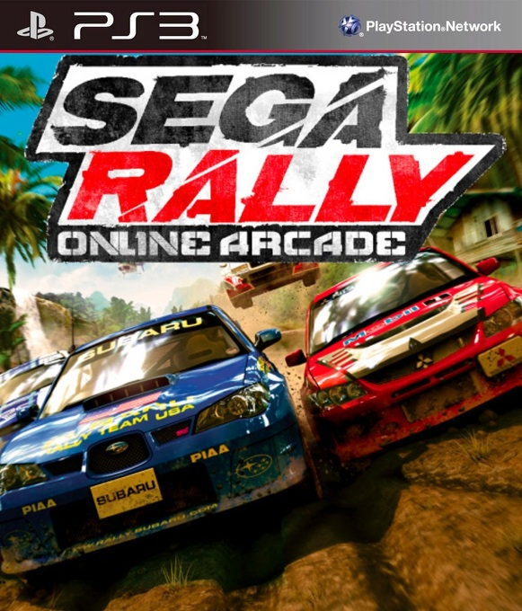 SEGA Rally Online Arcade box art