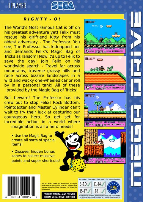 Felix The Cat — box-2D-back (EU)
