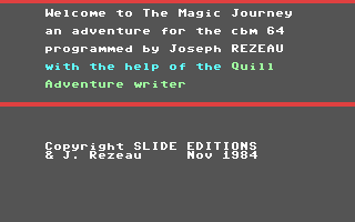 The Magic Journey — sstitle (WOR)
