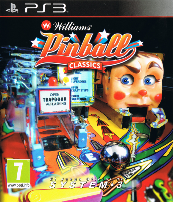 Williams Pinball Classics — box-2D (SP)