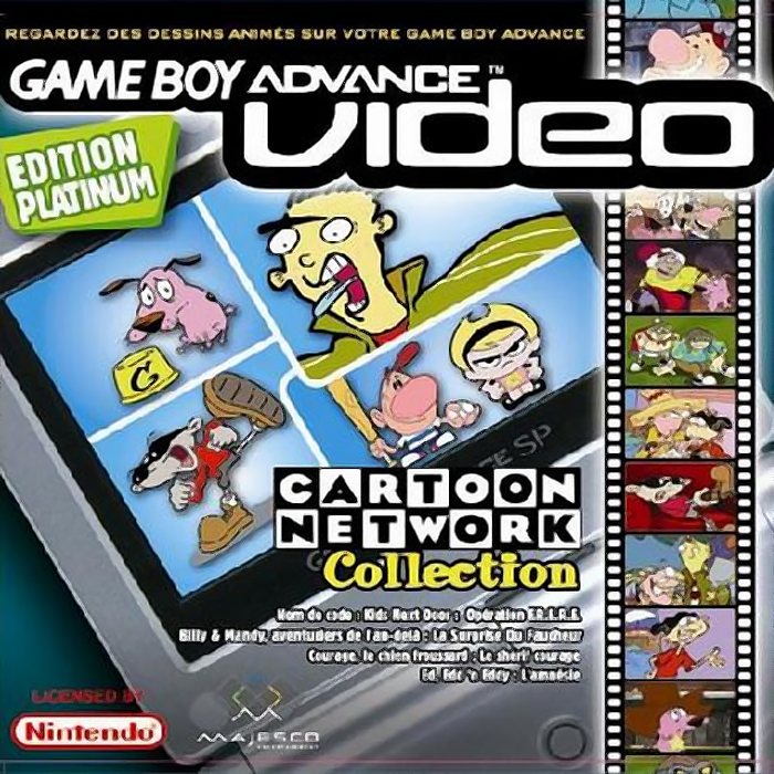Game Boy Advance Video - Cartoon Network Collection - Platinum Edition — box-2D (FR)