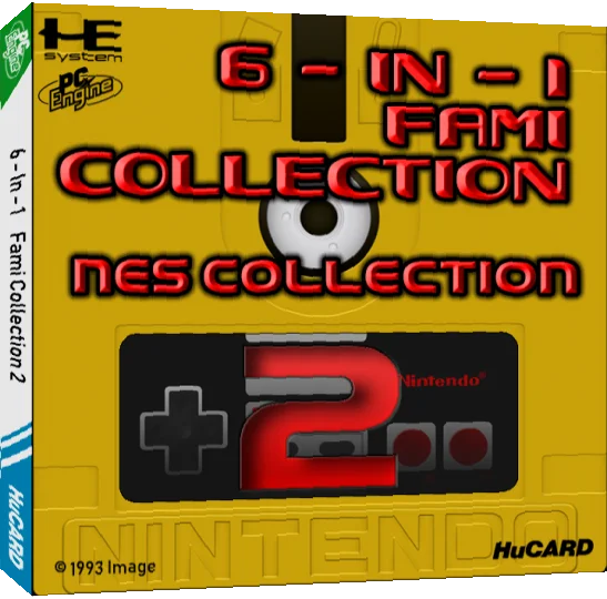 6-in-1 Fami Collection - Nes Collection Nr 2 — box-3D (JP)