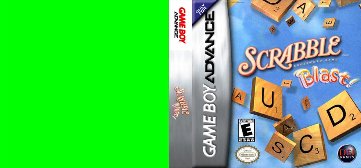 Scrabble Scramble! — box-texture (US)