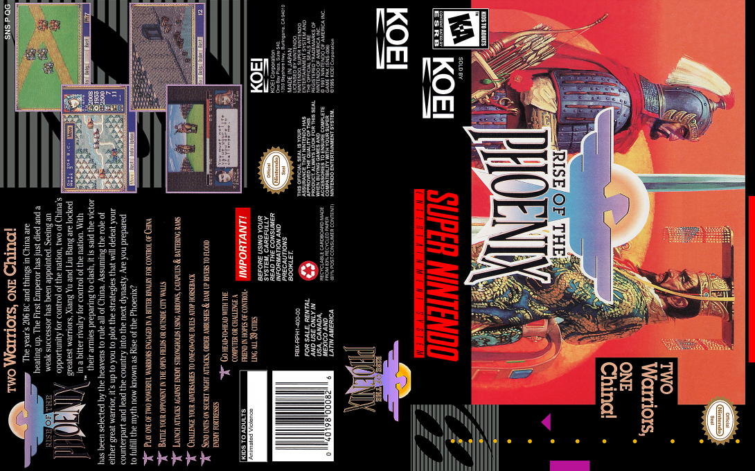Rise Of The Phoenix — box-texture (US)
