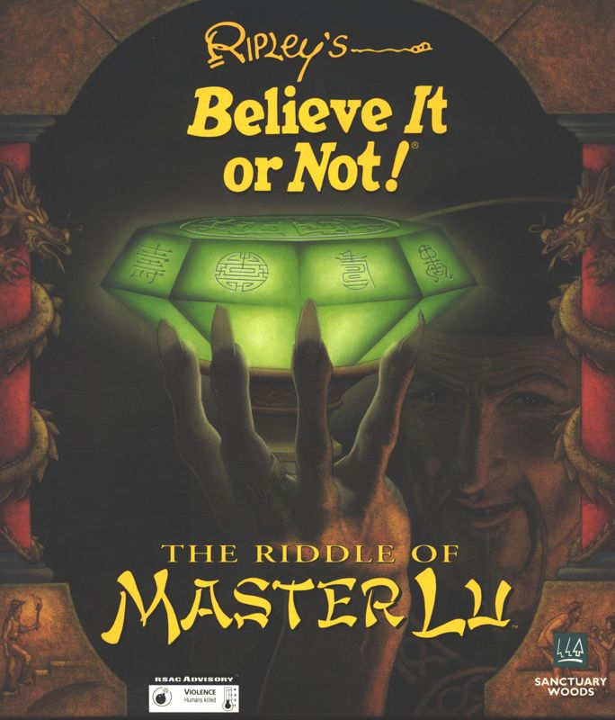 Ripley's Believe It or Not! - The Riddle of Master Lu box art