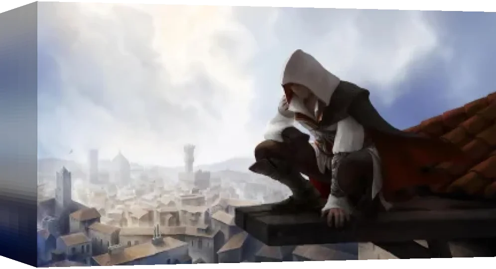 Assassin's Creed II - Game of the Year Edition + Assassin's Creed — box-3D (EU)