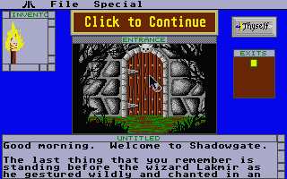 Shadowgate — ss (WOR)