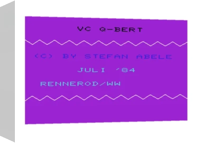 Vc Q-bert — box-3D (WOR)