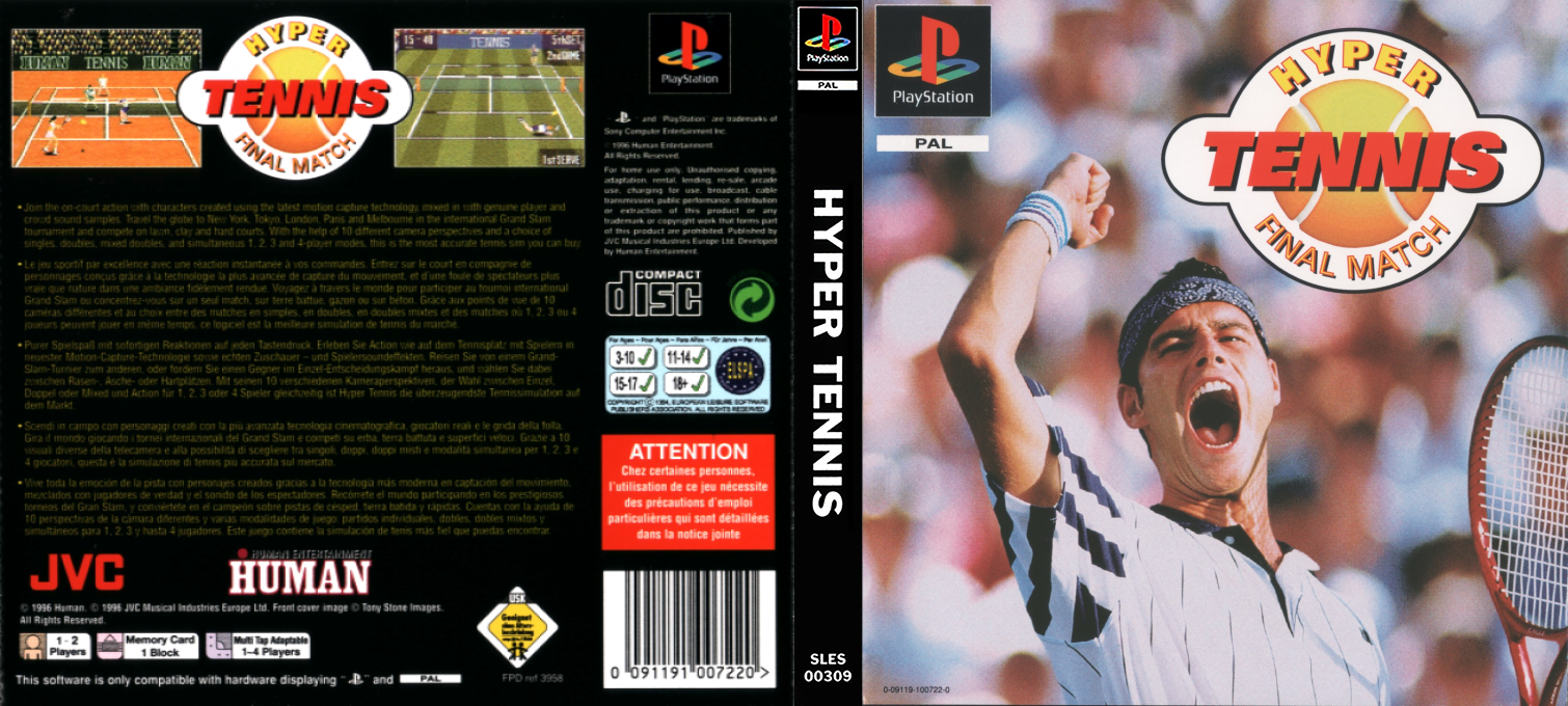Hyper Tennis - Final Match — box-texture (EU)