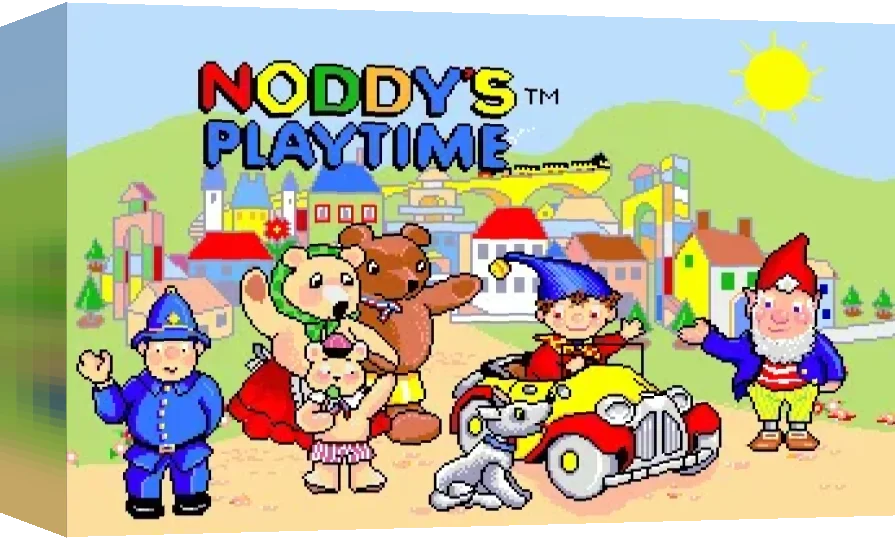 Noddy's Playtime — box-3D (EU)