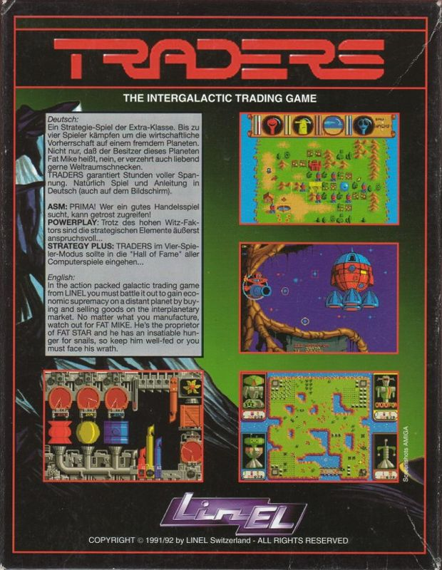 Traders - The Intergalactic Trading Game — box-2D-back (EU)