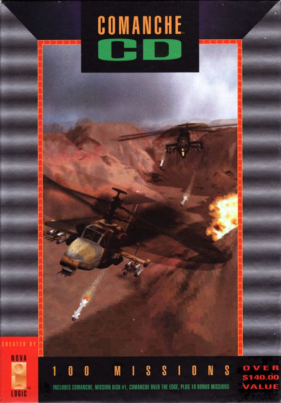 Comanche CD — box-2D (FR)