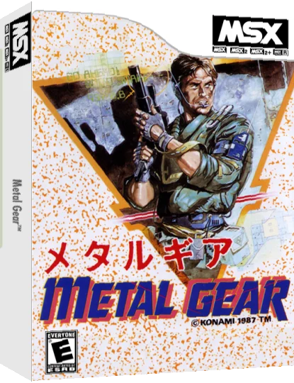Metal Gear — box-3D (JP)