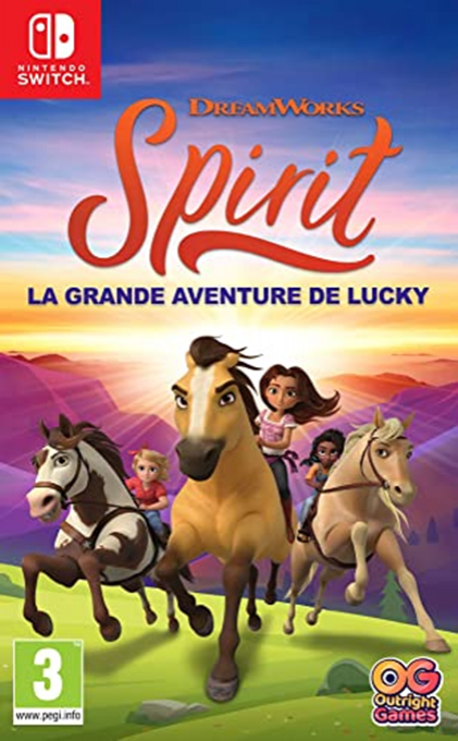 DreamWorks Spirit - Lucky's Big Adventure — box-2D (FR)