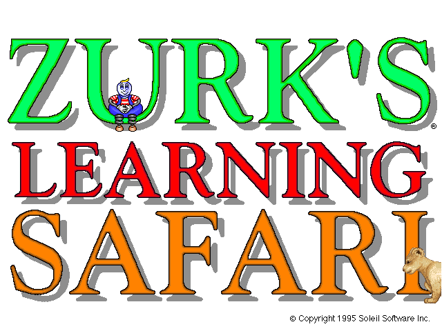 Zurk's Learning Safari — sstitle (WOR)