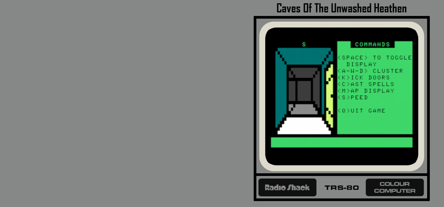 Caves Of The Unwashed Heathen — box-texture (SS)