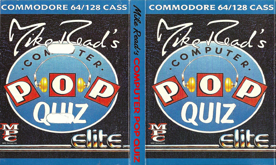 Mike Read's Computer Pop Quiz — box-texture (EU)