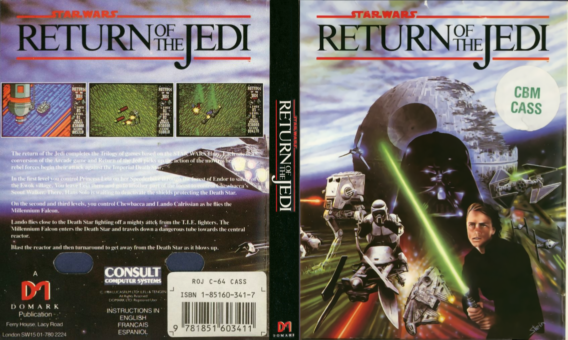 Star Wars - Return Of The Jedi — box-texture (EU)