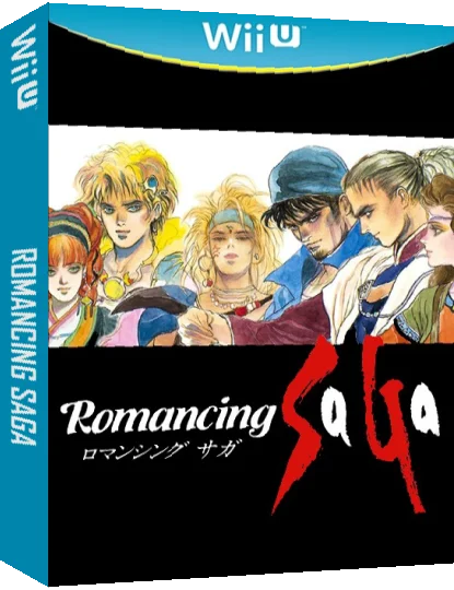 Romancing SaGa — box-3D (JP)