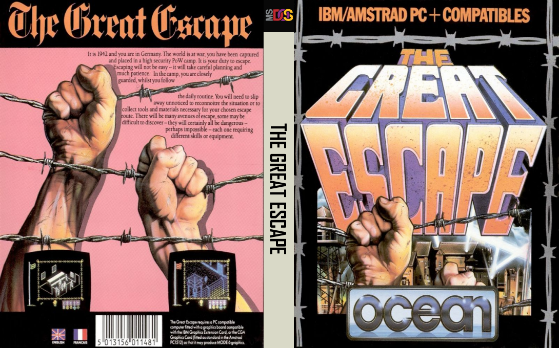 Great Escape, The — box-texture (EU)