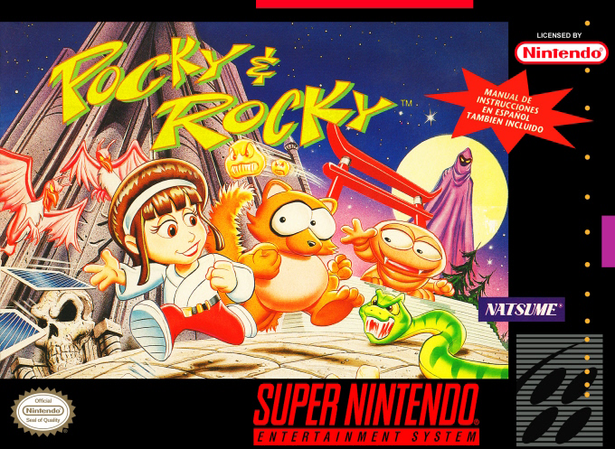 Pocky And Rocky box art