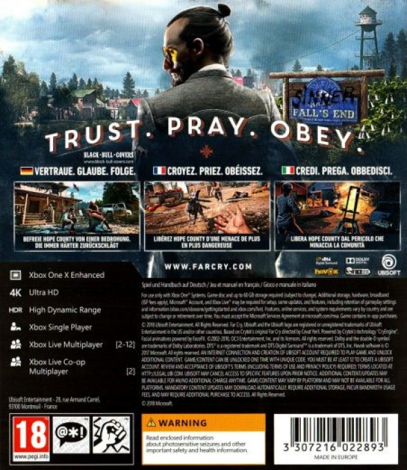 Far Cry 5 — box-2D-back (EU)
