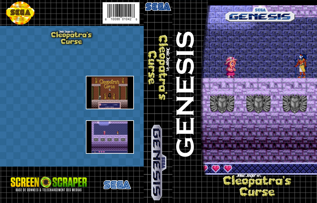 Jessie Jaeger In Cleopatra's Curse — box-texture (SS)