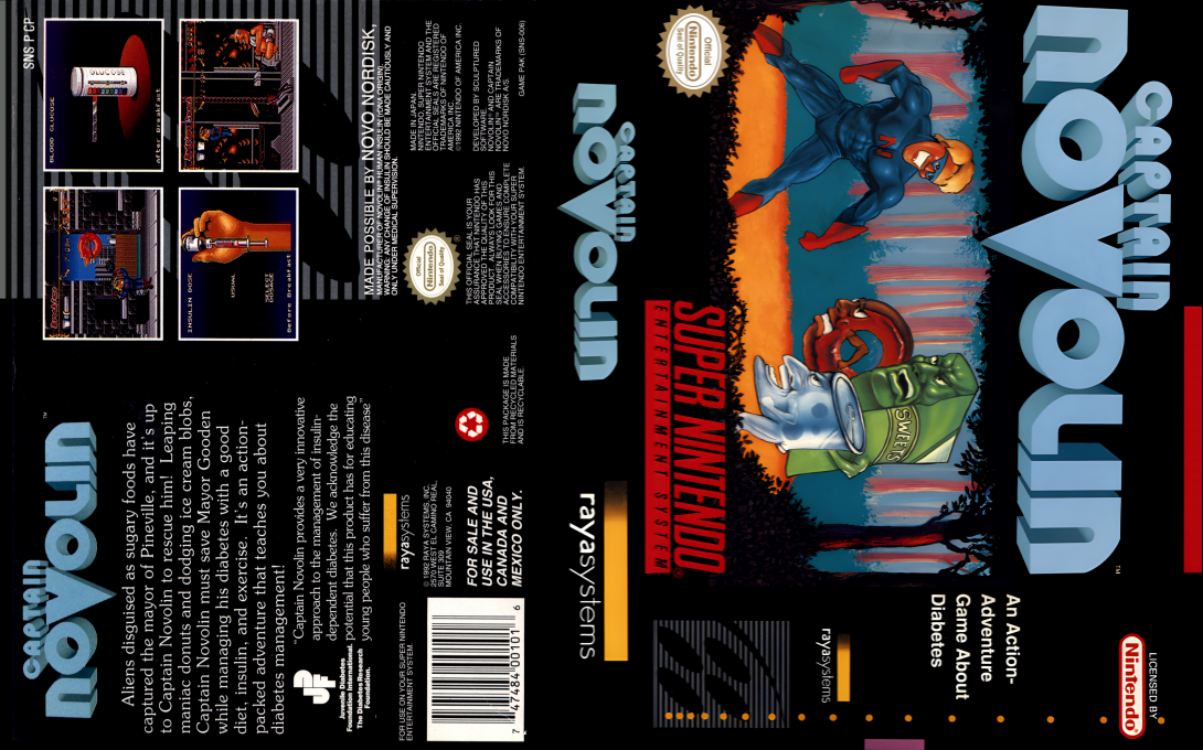 Captain Novolin — box-texture (US)