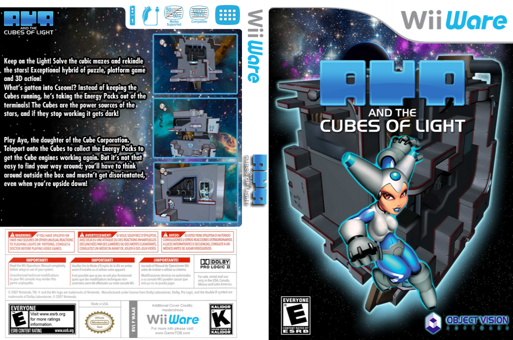 Aya And The Cubes Of Light — box-texture (US)