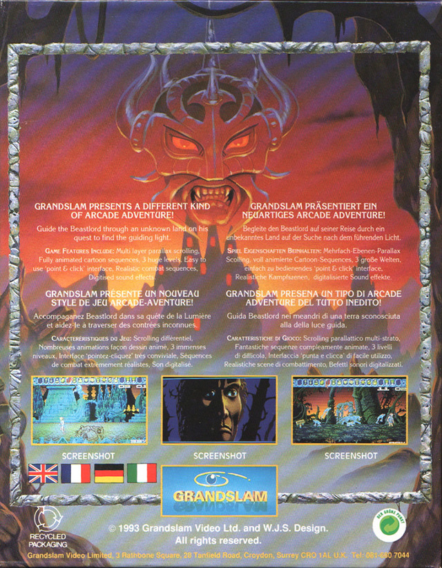 Beastlord — box-2D-back (EU)