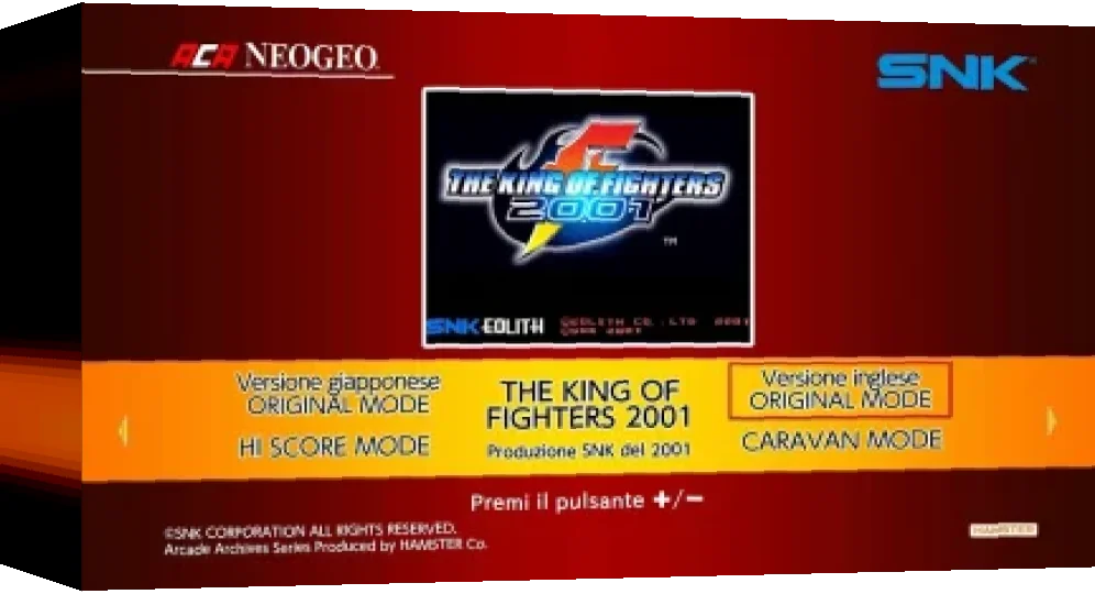 Aca Neogeo The King Of Fighters 2001 — box-3D (WOR)
