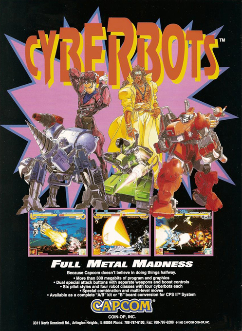Cyberbots : Fullmetal Madness box art