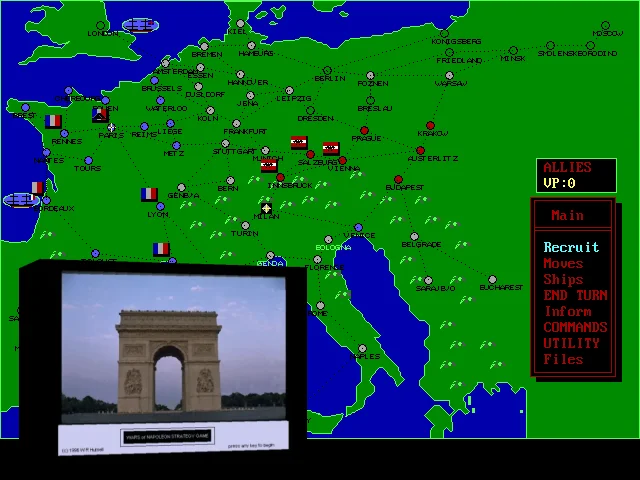 Wars of Napoleon Strategy Game — mixrbv2 (WOR)