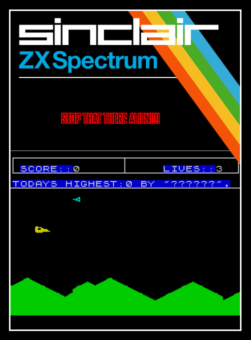Stop That There Alien!!!! box art
