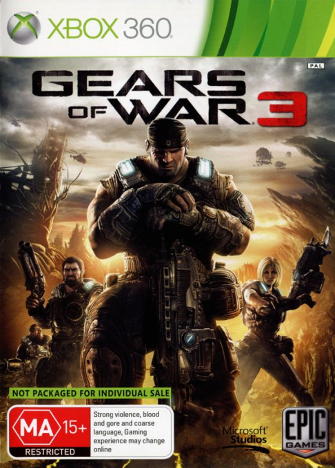 Gears of War 3 — box-2D (AU)