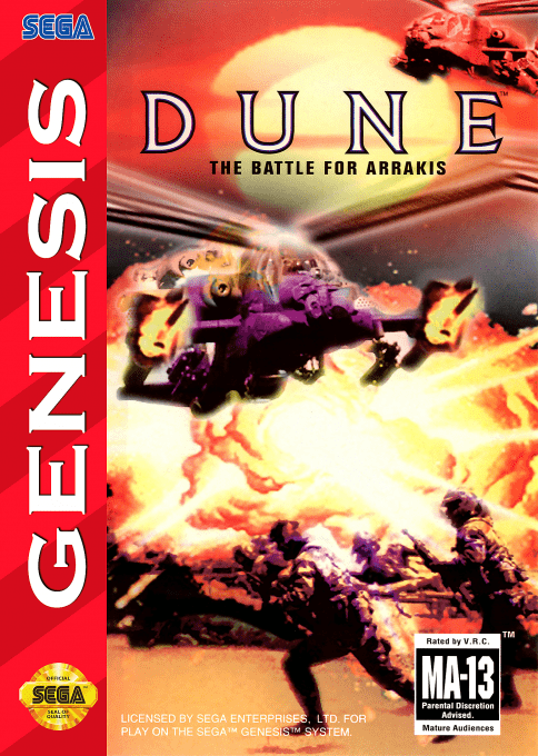 Dune 2 - Battle For Arrakis box art