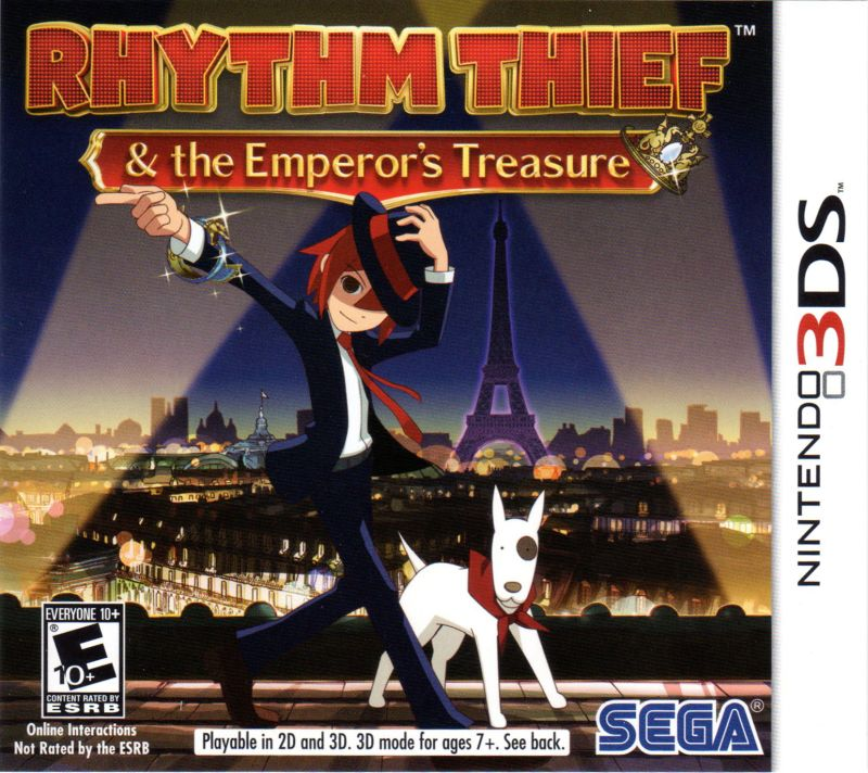 Rhythm Thief & the Emperor's Treasure box art