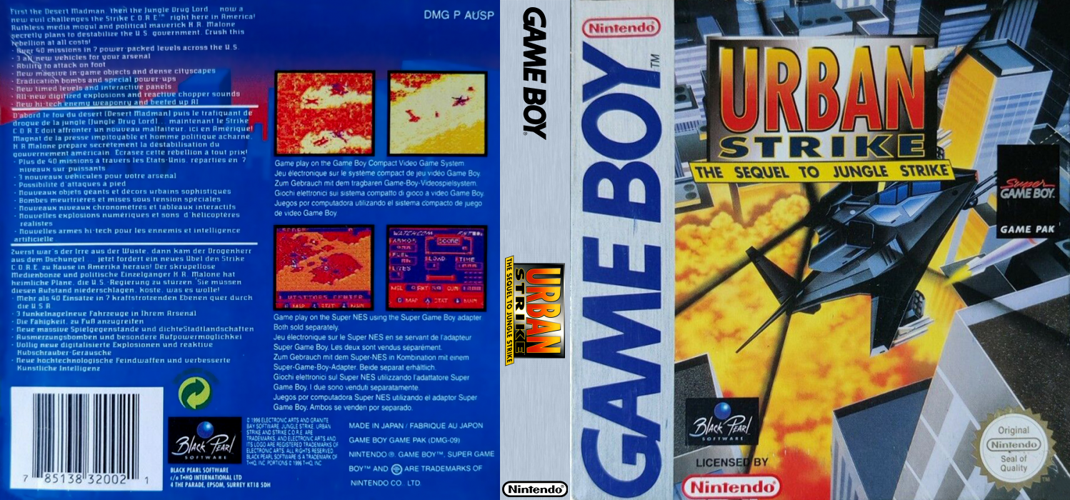 Urban Strike — box-texture (EU)
