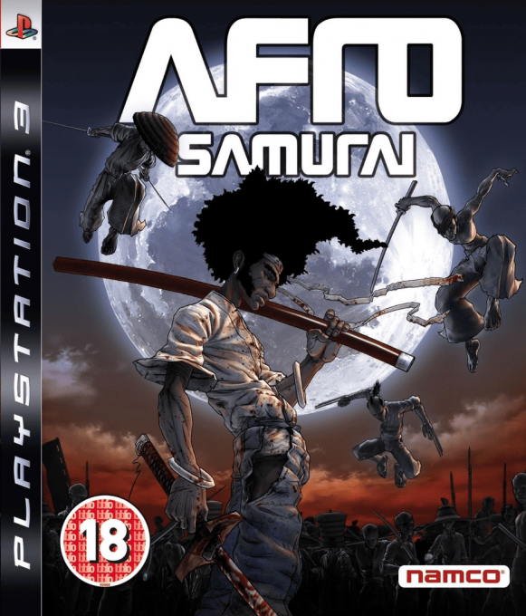 Afro Samurai — box-2D (UK)