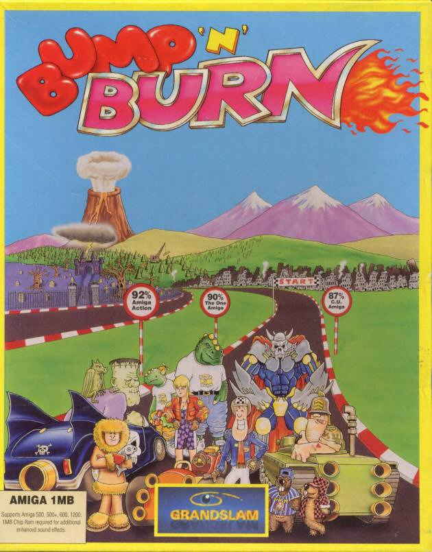 Bump 'n' Burn box art
