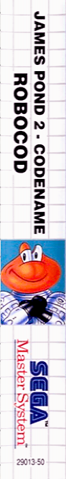 James Pond 2 - Codename RoboCod — box-2D-side (EU)